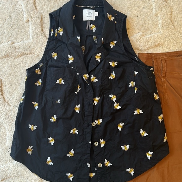 Anthropologie top and ankle pants - Picture 2 of 4